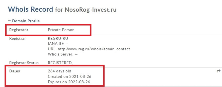 ГК «Носорог» — честные отзывы и проверка nosorog-invest.ru
