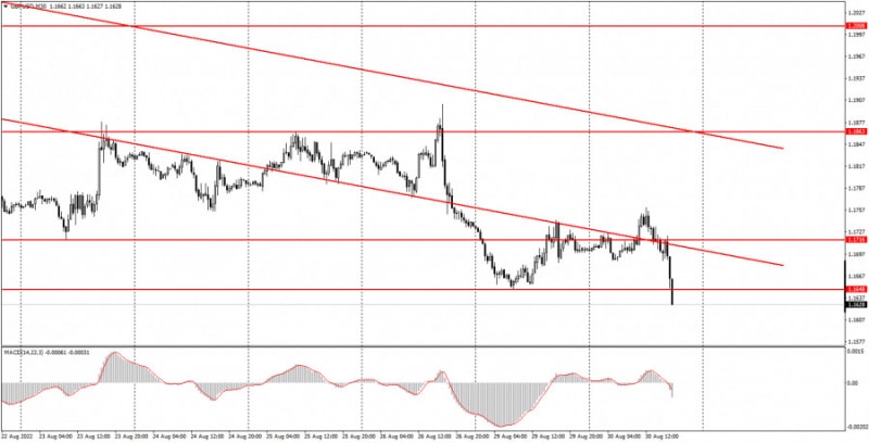 Аналитические обзоры Форекс: Как торговать валютную пару GBP/USD 31 августа? Простые советы и разбор сделок для новичков.