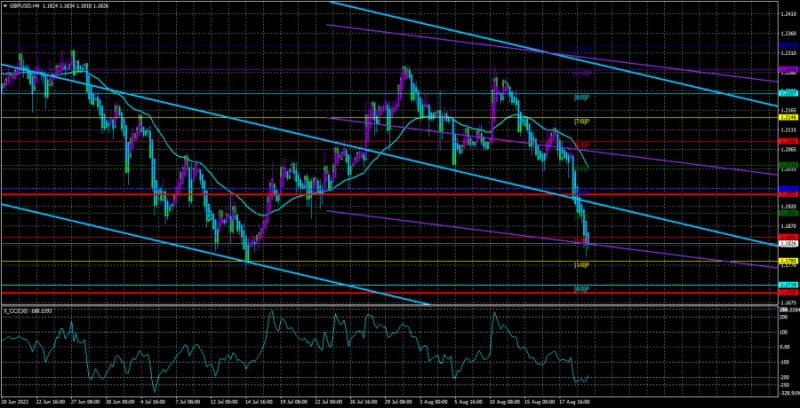 Аналитические обзоры Форекс: Обзор пары GBP/USD. 22 августа. Фунт будет стараться зацепиться за «макроэкономическую» соломинку, которой нет.