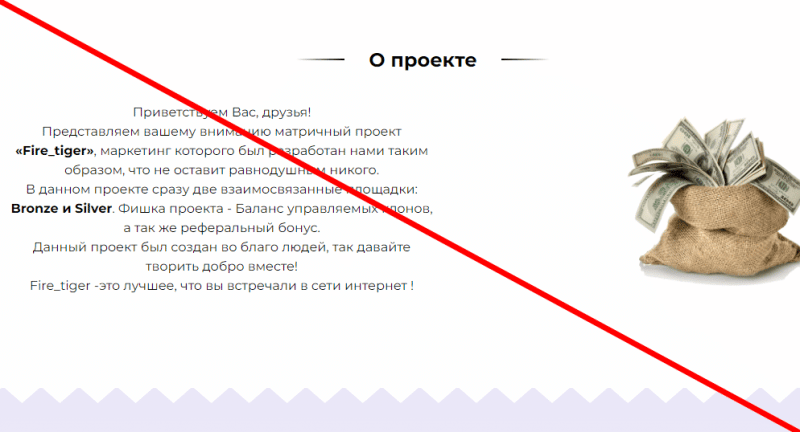 Firetiger проект отзывы