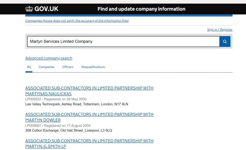 Martyn Services Limited