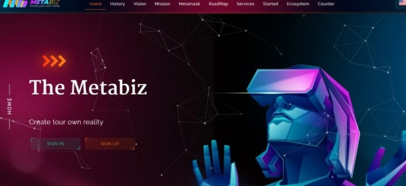 Проект Metabiz (Метабиз, themetabiz.io)