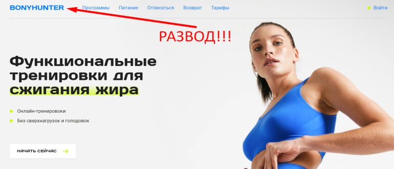 Сайт https bonyhunter pro