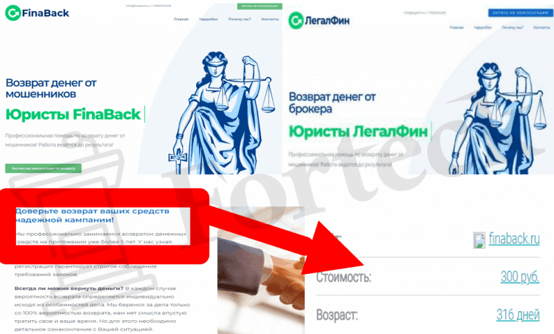FinaBack (finaback.ru) мошенники, кидающие с возвратом средств!