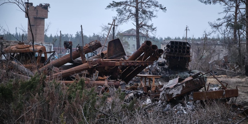 "Вместо лесов – черная земля". Крупнейший нацпарк Донбасса из-за войны уничтожен на 80%