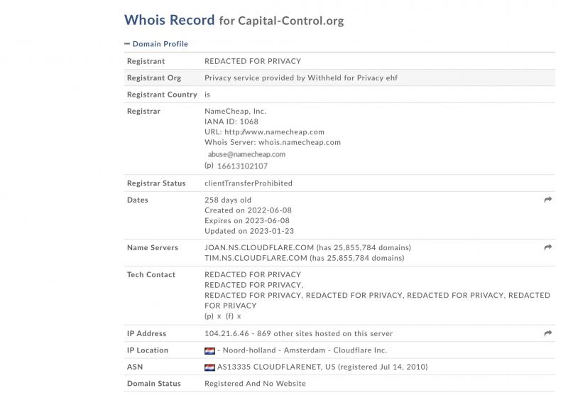 Capital Control