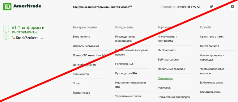 Td ameritrade брокер отзывы — обзор сайта!