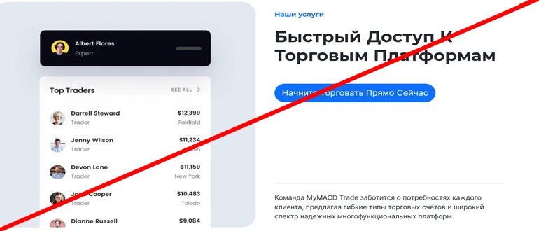 Mymacd.trade отзывы и обзор проекта