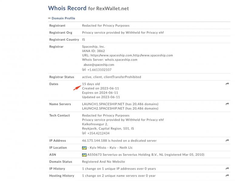 Как легко и просто потерять свои вложения с Rex Wallet?