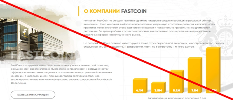 FastCoin отзывы — fastcoin.tech