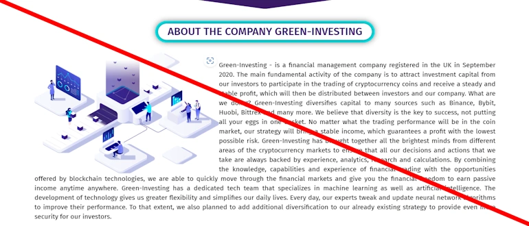 Green-Investing отзывы и обзор проекта